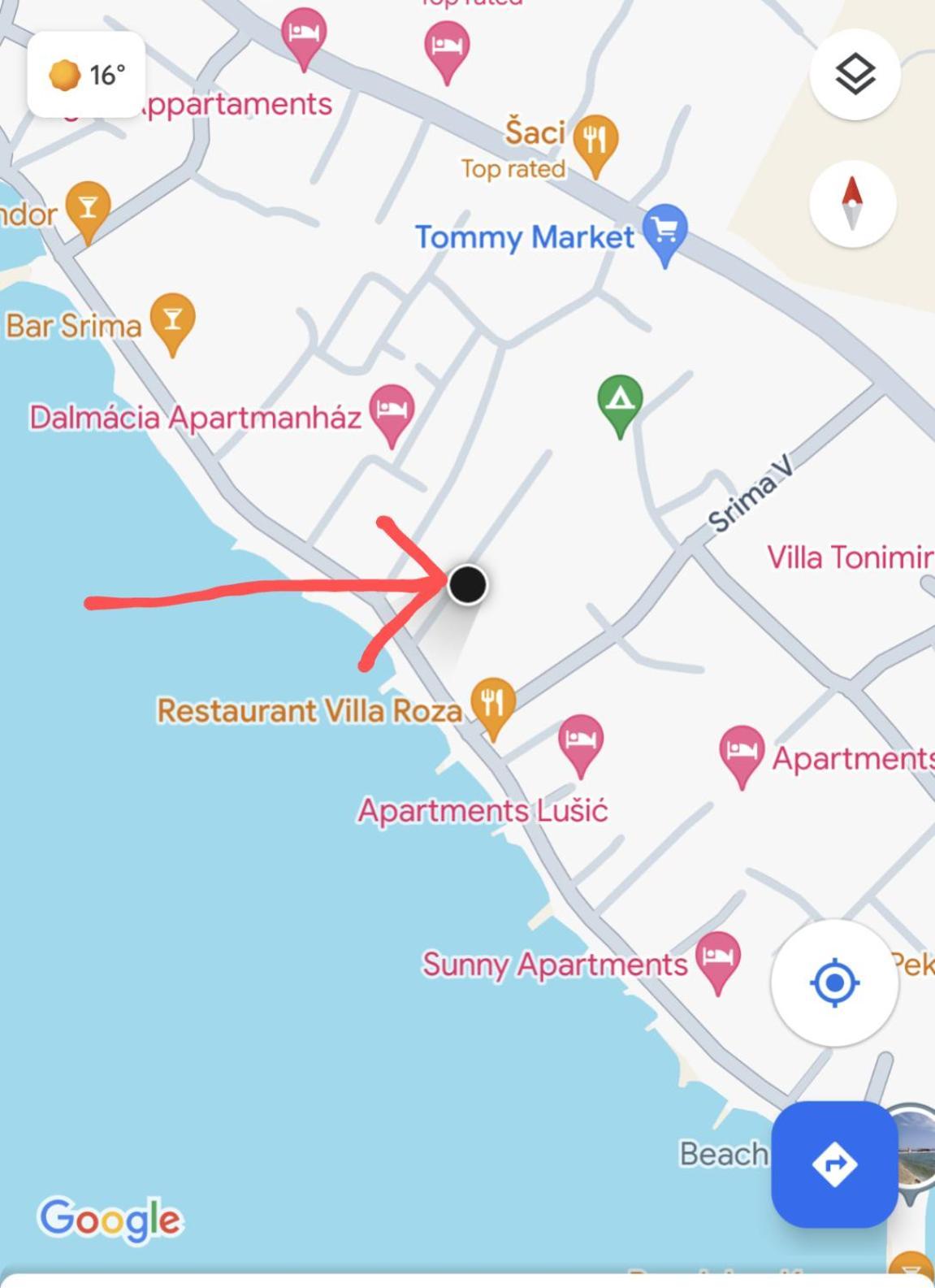 Zeezicht Appartement 50M From Beach Срима Екстериор снимка